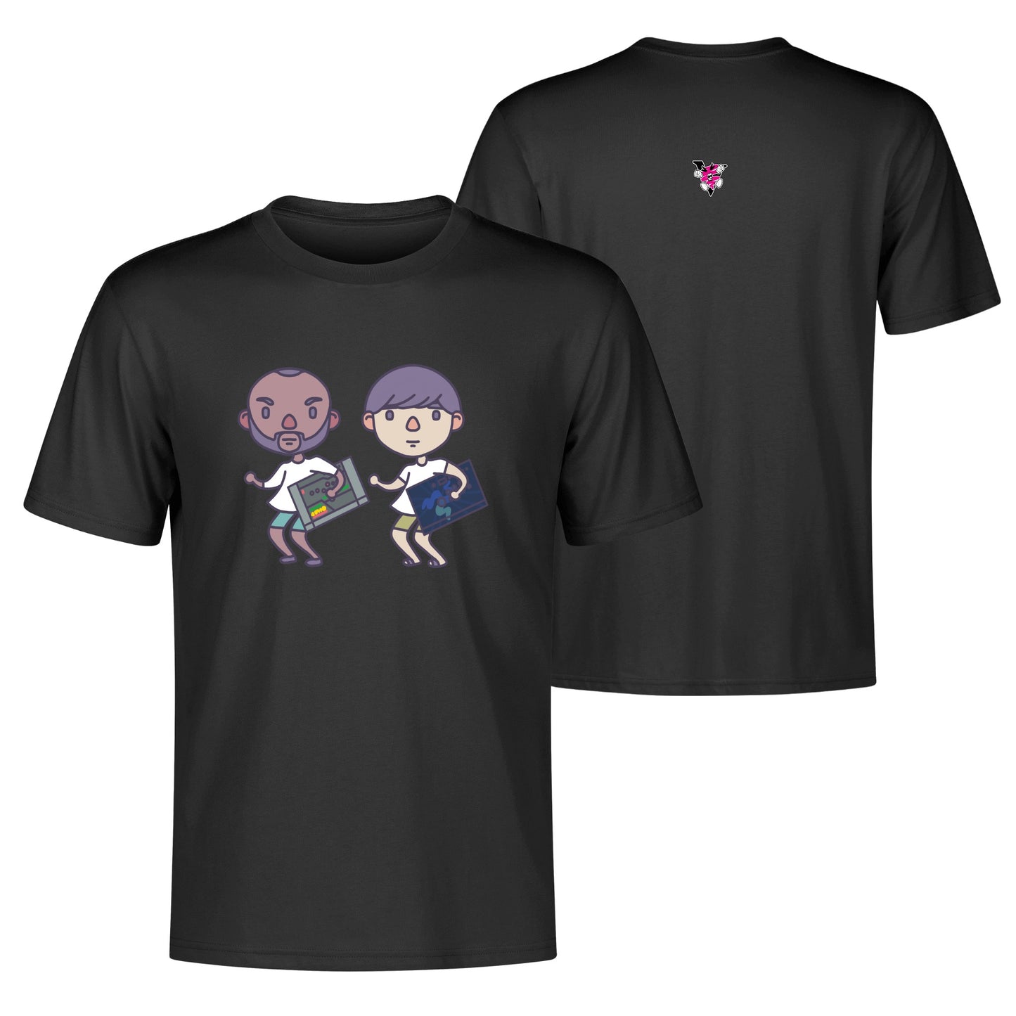 Mike & Xian Dark Colour T Shirt
